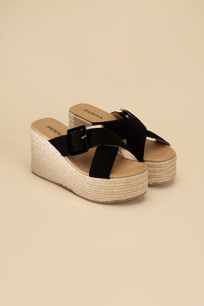 Espadrille Platform Wedge Sandal