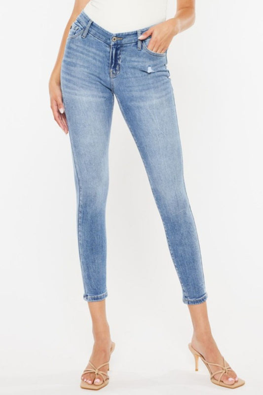 Kancan High Waist Stretch Skinny Jeans