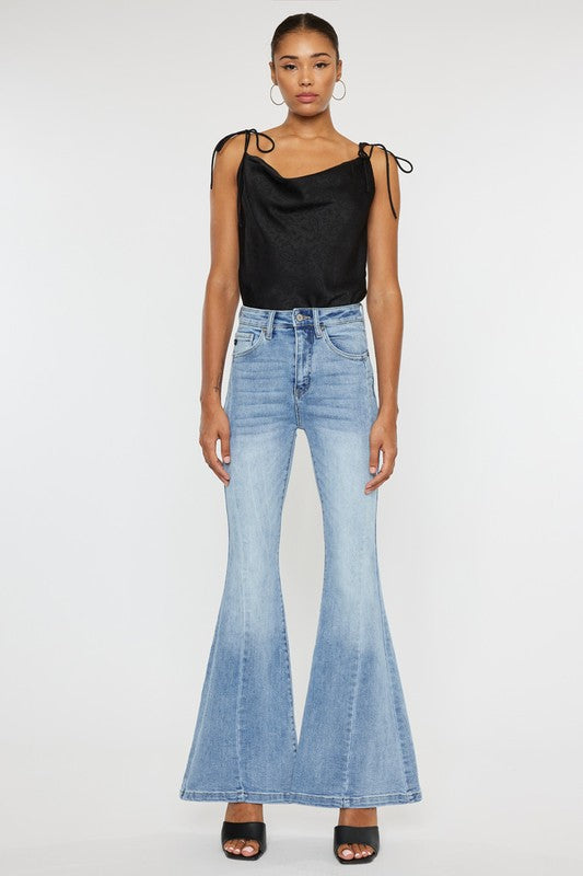 Kancan High Rise Super Flare Jeans