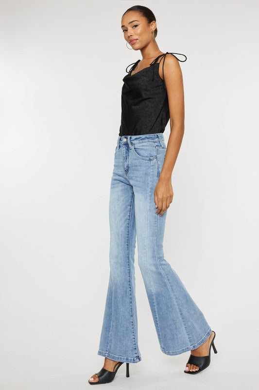 Kancan High Rise Super Flare Jeans