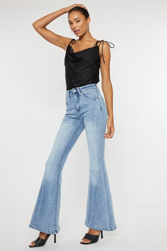 Kancan High Rise Super Flare Jeans