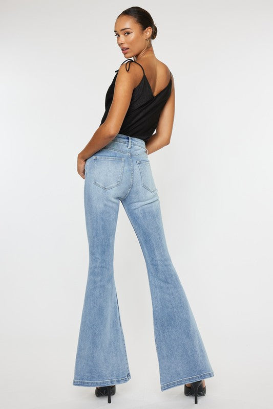 Kancan High Rise Super Flare Jeans