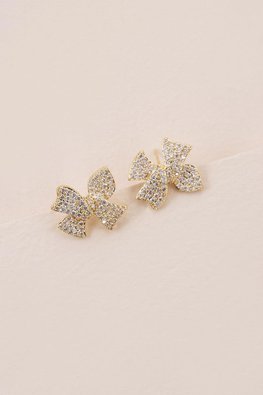 Bow Stud Earrings