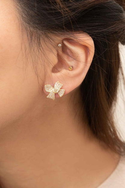 Bow Stud Earrings