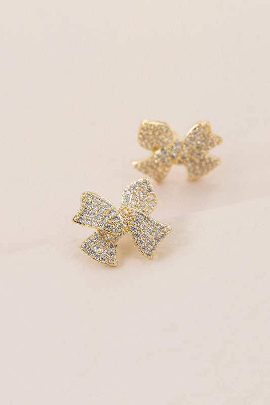 Bow Stud Earrings