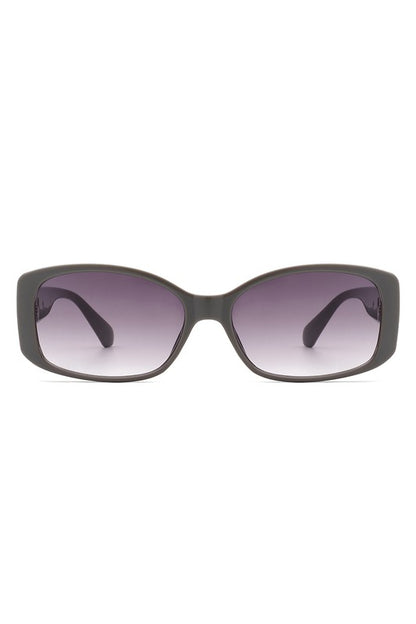 Rectangular Narrow Square Sunglasses