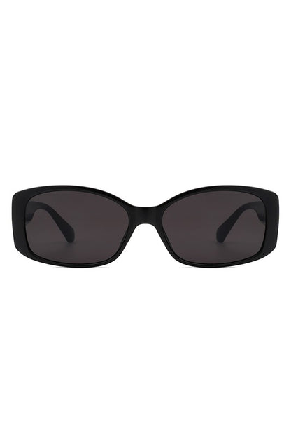 Rectangular Narrow Square Sunglasses