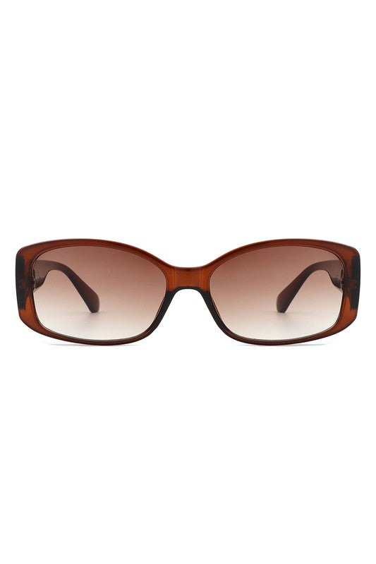 Rectangular Narrow Square Sunglasses