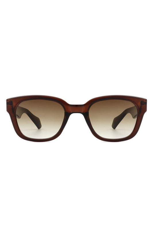 Classic Horn Rimmed Square Sunglasses