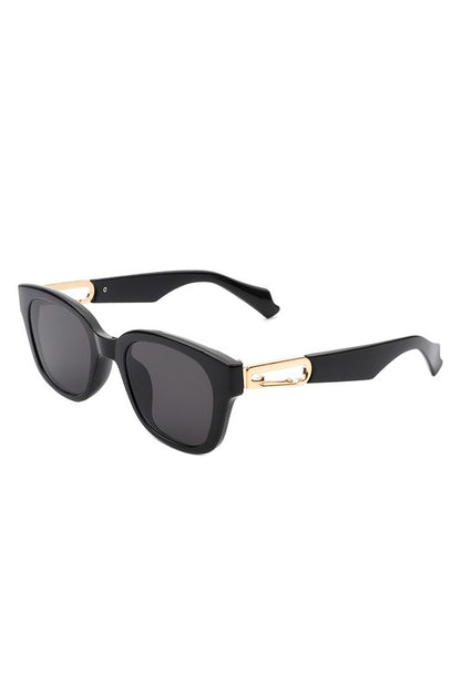 Classic Horn Rimmed Square Sunglasses