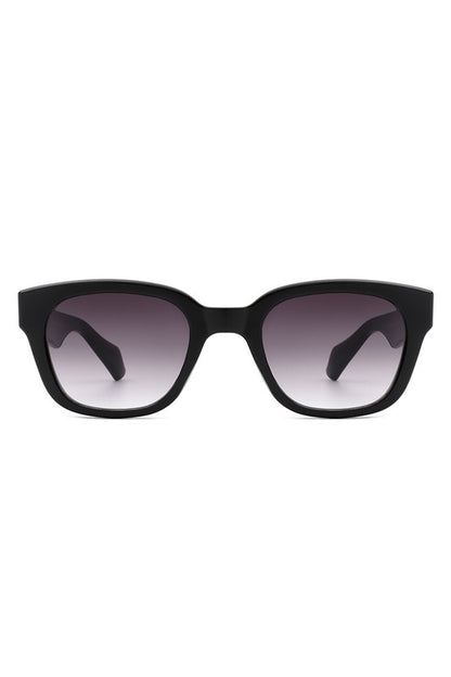 Classic Horn Rimmed Square Sunglasses