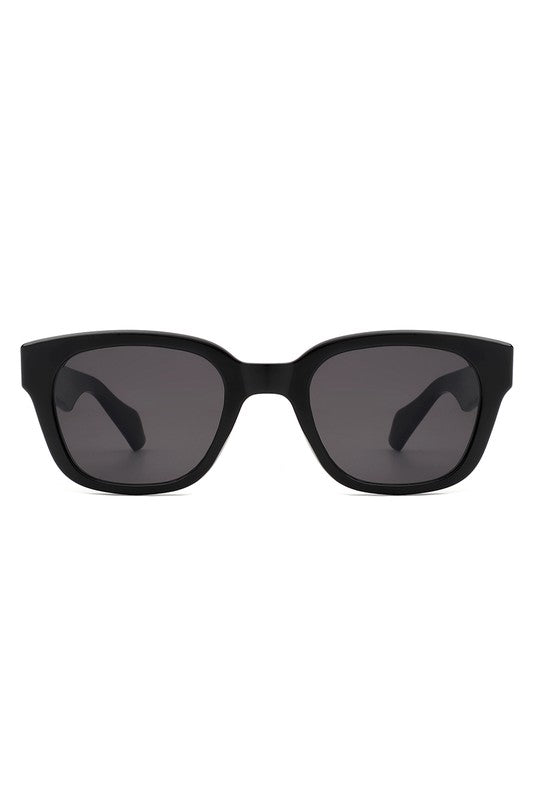 Classic Horn Rimmed Square Sunglasses