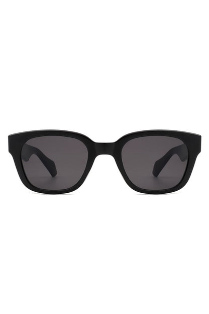 Classic Horn Rimmed Square Sunglasses