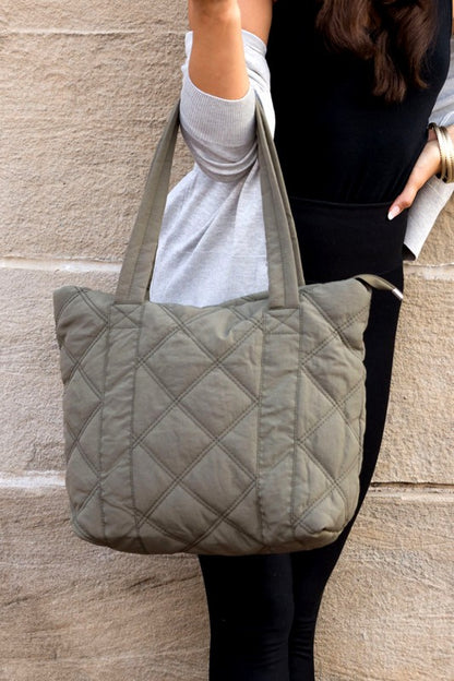 Quilted Tote Bag