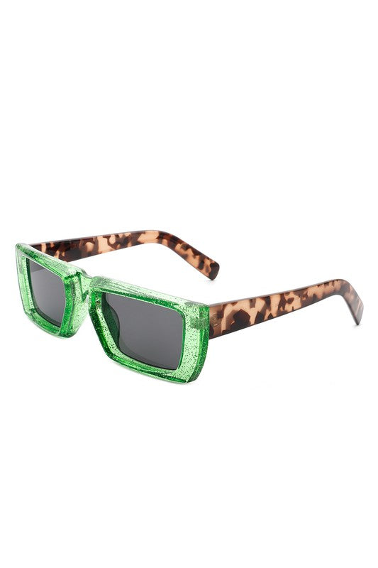 Rectangle Retro Square Sunglasses