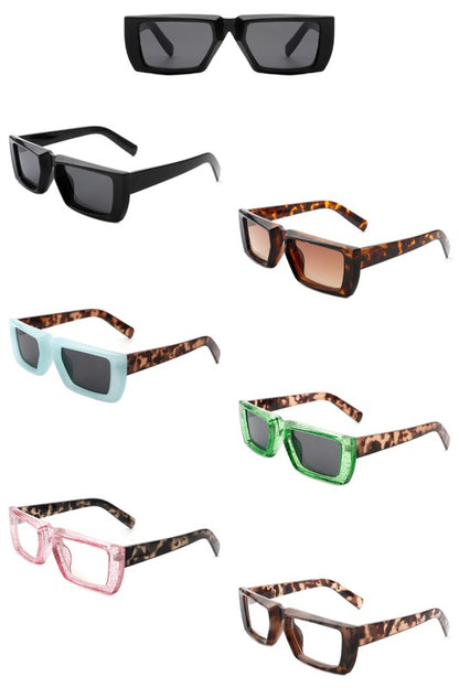 Rectangle Retro Square Sunglasses