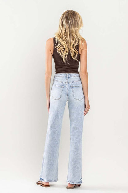 VERVET 90's Vintage Super High Rise Flare Jeans