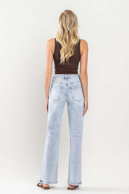 VERVET 90's Vintage Super High Rise Flare Jeans