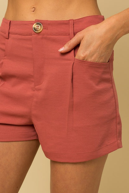 Lilyah Pleated Shorts