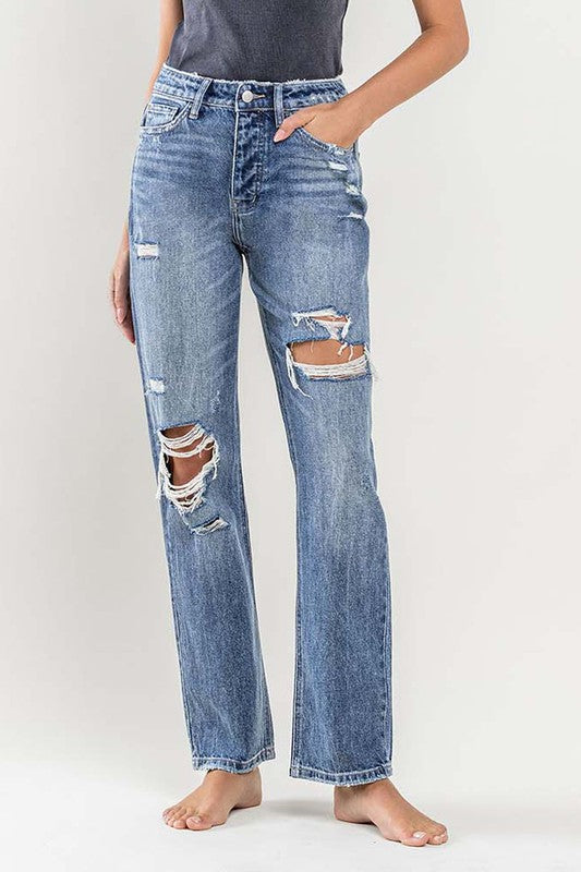 Flying Monkey 90's Vintage Slim Straight Jean