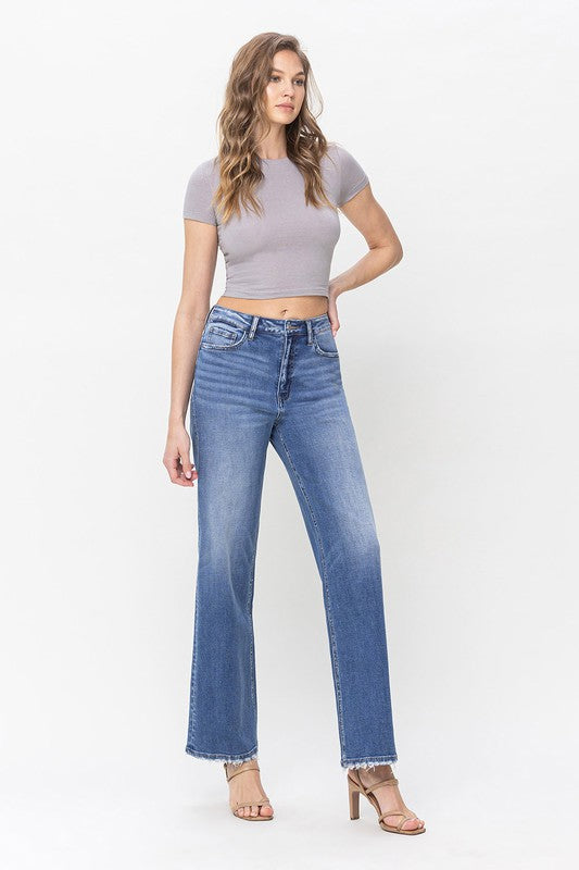 Flying Monkey 90's Vintage High Rise Loose Jean