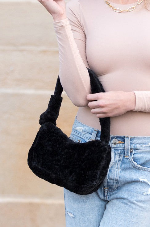 Plush Shoulder Bag