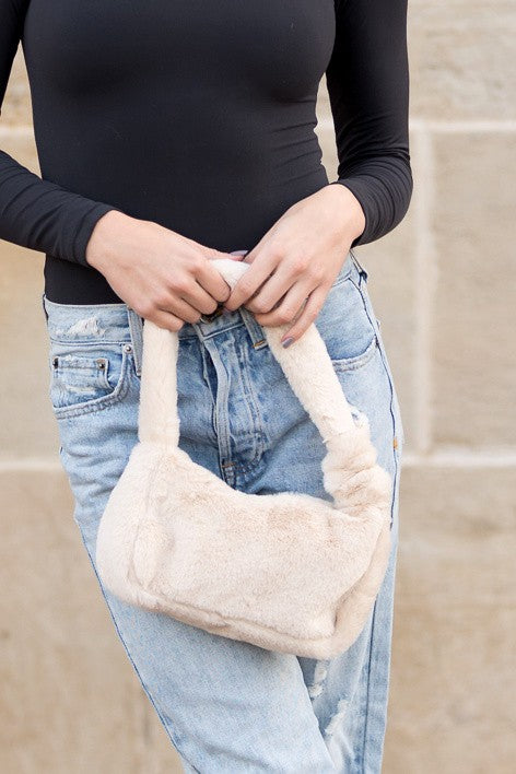 Plush Shoulder Bag