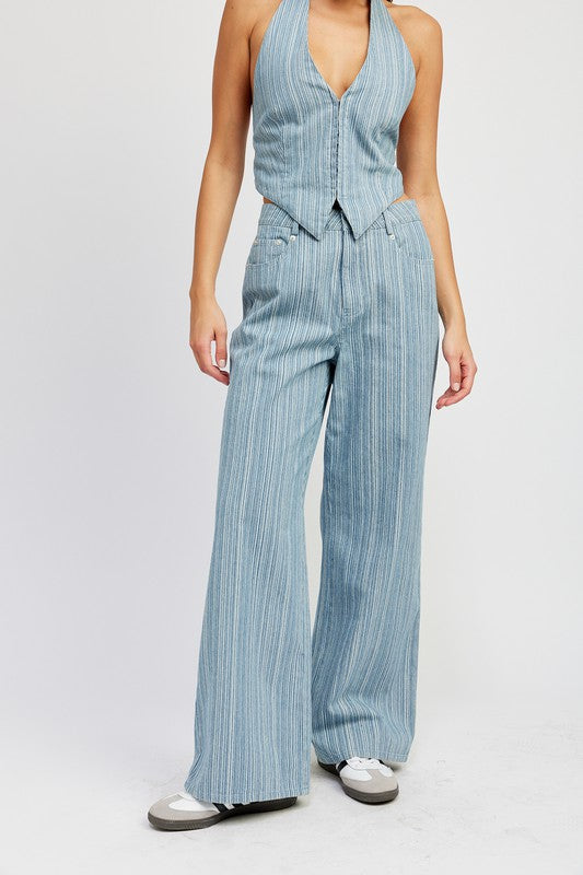 Billie Mid Rise Wide Leg Pants