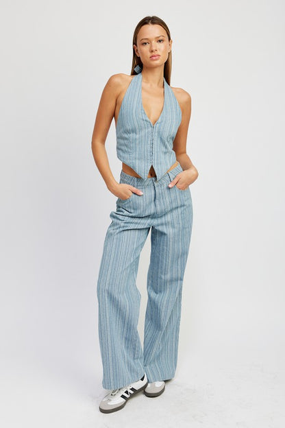 Billie Mid Rise Wide Leg Pants