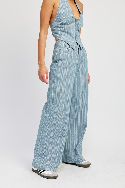 Billie Mid Rise Wide Leg Pants