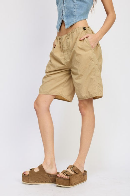 Parker Contrasted Bermuda Knee-Length Shorts