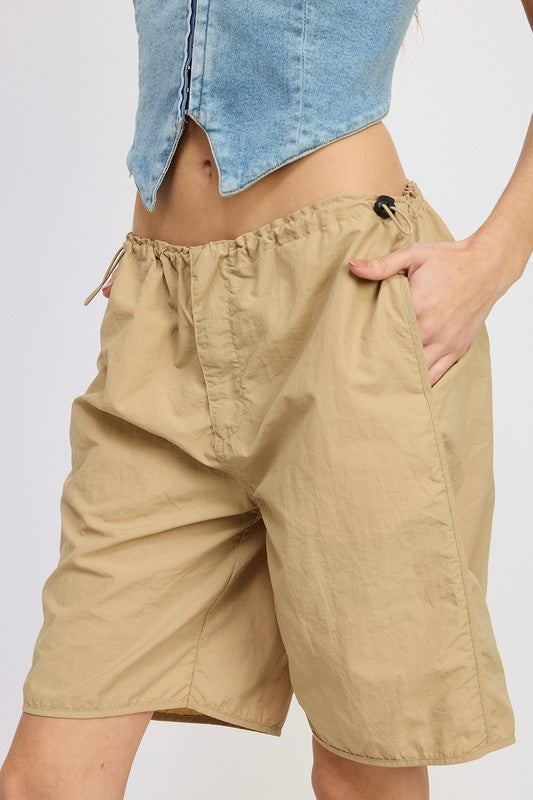 Parker Contrasted Bermuda Knee-Length Shorts