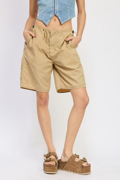 Parker Contrasted Bermuda Knee-Length Shorts