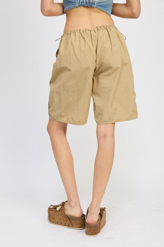 Parker Contrasted Bermuda Knee-Length Shorts