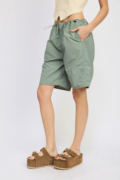 Parker Contrasted Bermuda Knee-Length Shorts