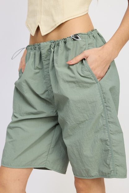 Parker Contrasted Bermuda Knee-Length Shorts