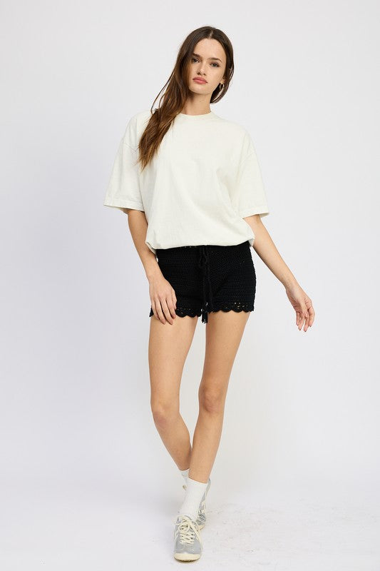 Boardwalk Crochet Shorts