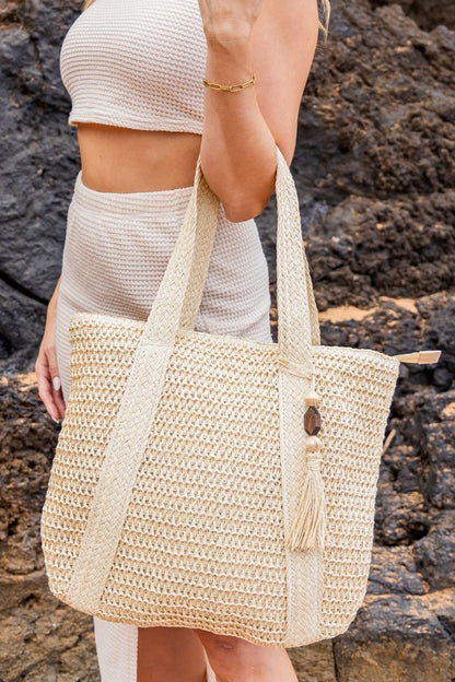 Tassel Tote Bag