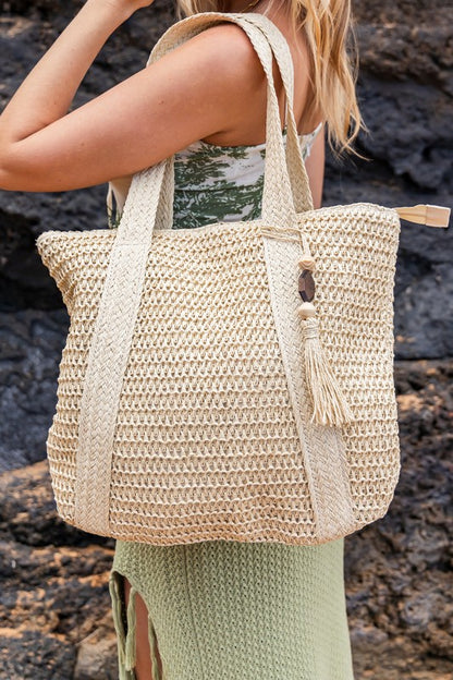 Tassel Tote Bag