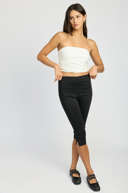 Raine Ruched Tube Top