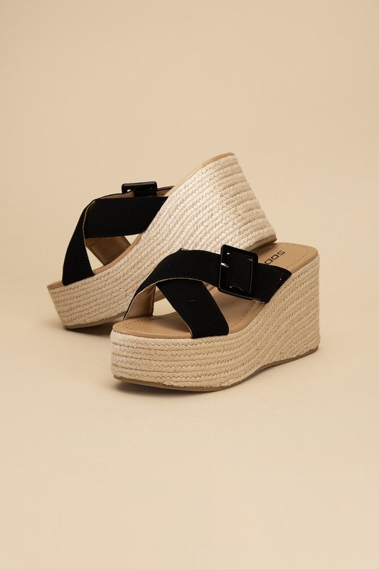 Espadrille Platform Wedge Sandal