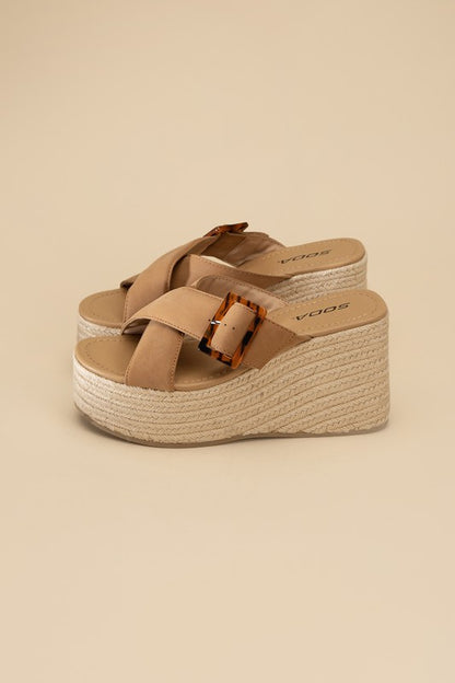 Espadrille Platform Wedge Sandal