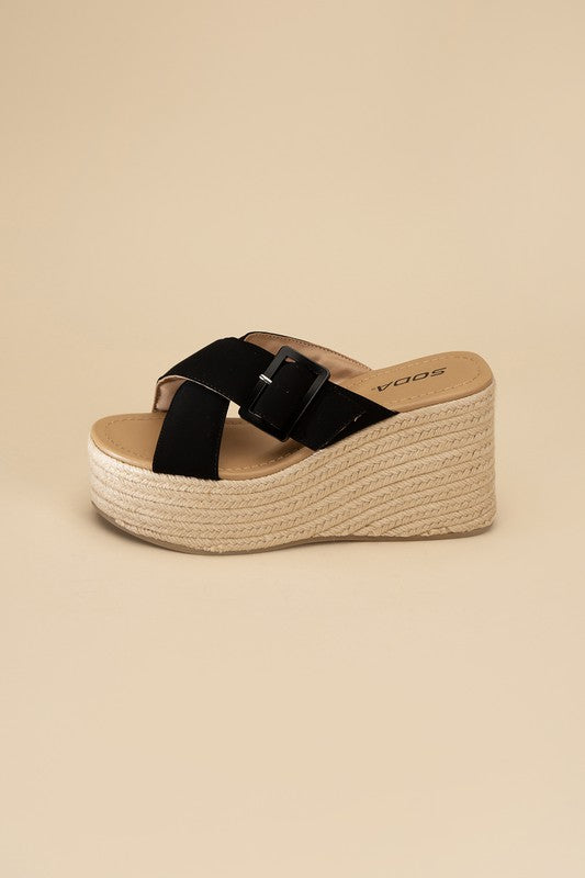 Espadrille Platform Wedge Sandal