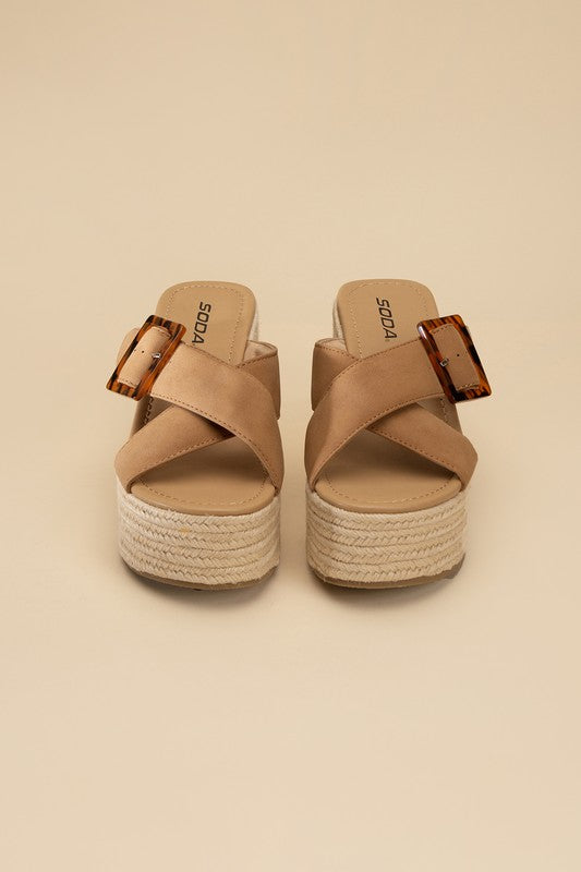 Espadrille Platform Wedge Sandal