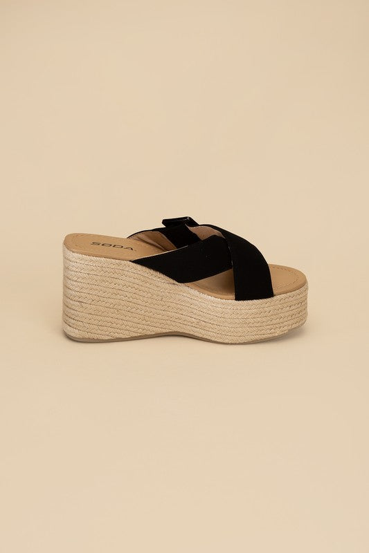 Espadrille Platform Wedge Sandal