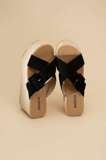 Espadrille Platform Wedge Sandal