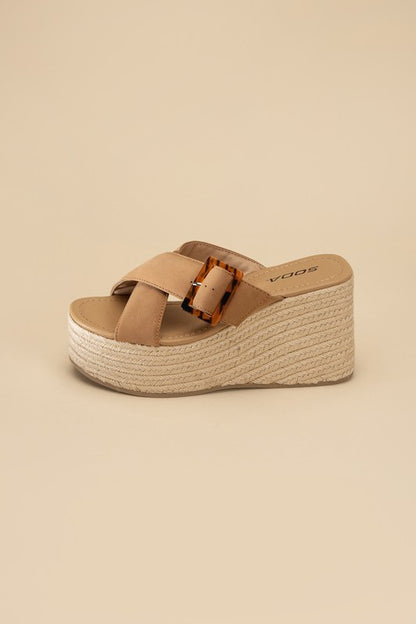 Espadrille Platform Wedge Sandal