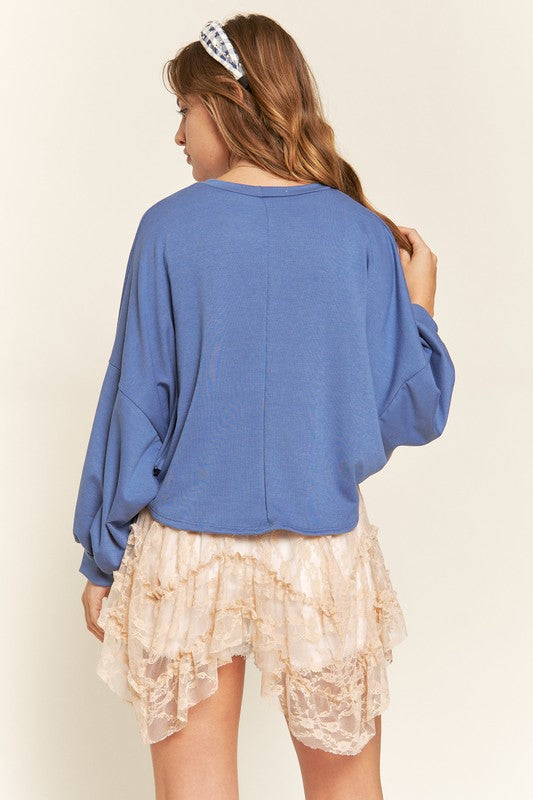 Location Batwing Sleeve Top