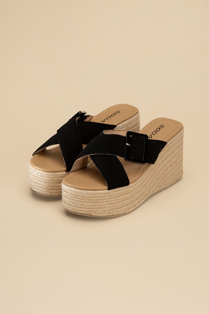 Espadrille Platform Wedge Sandal