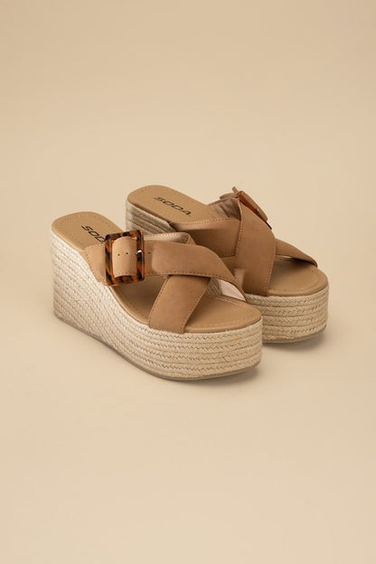 Espadrille Platform Wedge Sandal